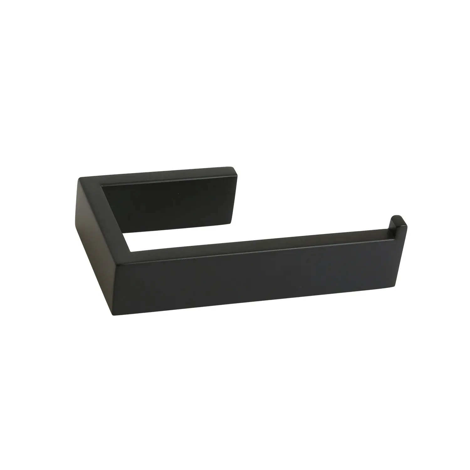 Aguzzo Montangna Stainless Steel Toilet Paper Holder - Matte Black