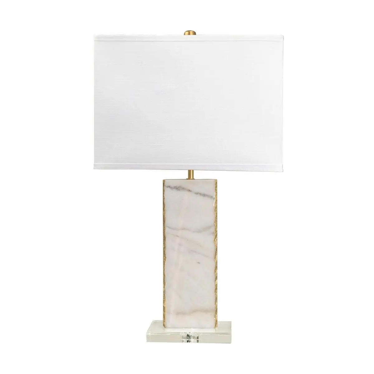 Cafe Lighting Benicia Marble Table Lamp - Gold