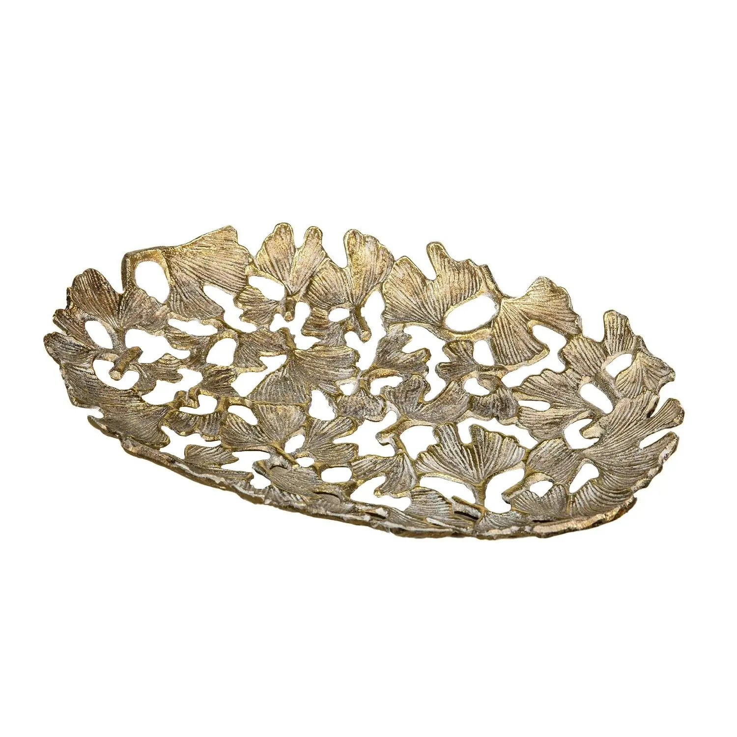 SSH Collection Jali 51cm Decorative Platter - Gold