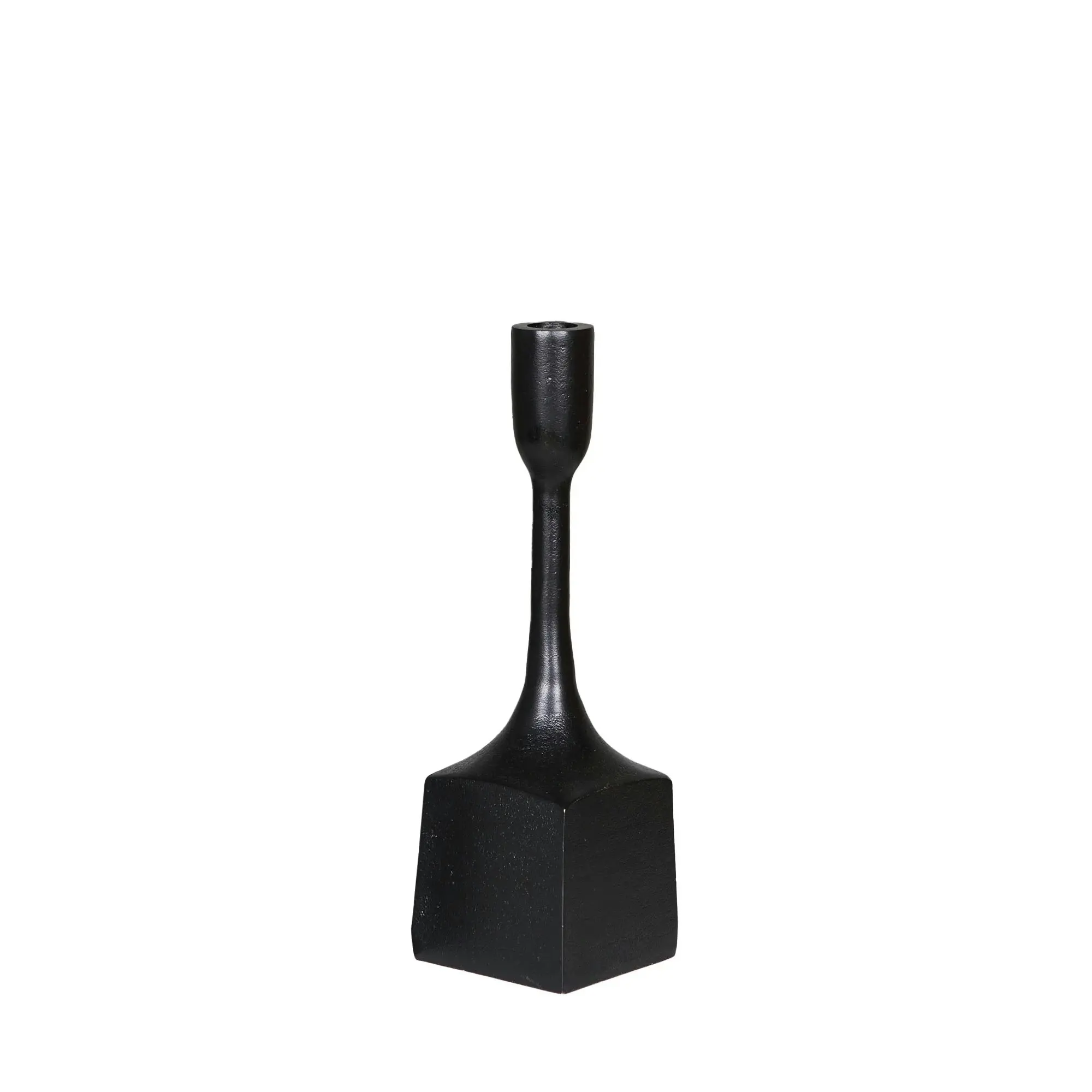 SSH Collection Samuel 29cm Tall Candle Stand - Black