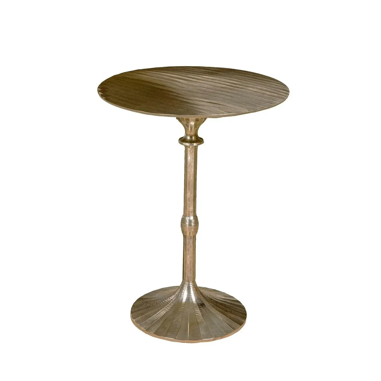 SSH Collection Chizzel 39. 5cm Wide Side Table - Antique Gold