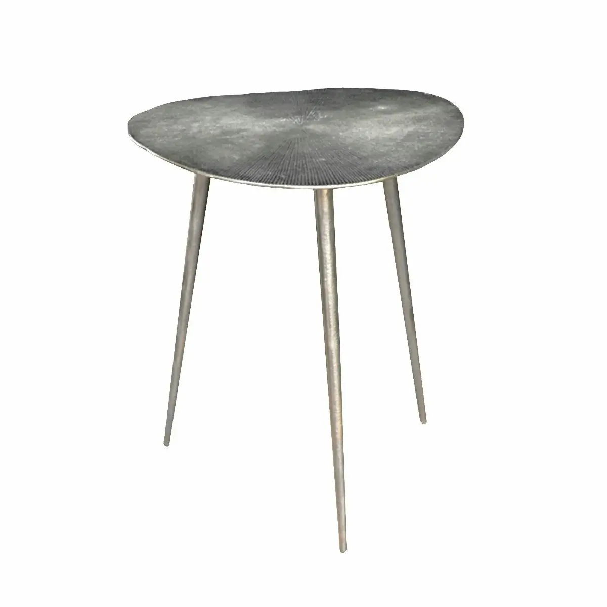 SSH Collection Revival 46cm Wide Side Table - Nickel