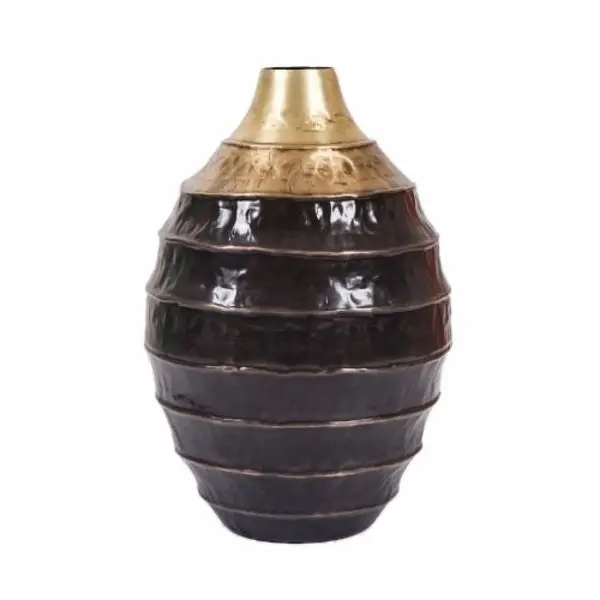 SSH Collection Cocoon Large 44cm Tall Vase - Brass