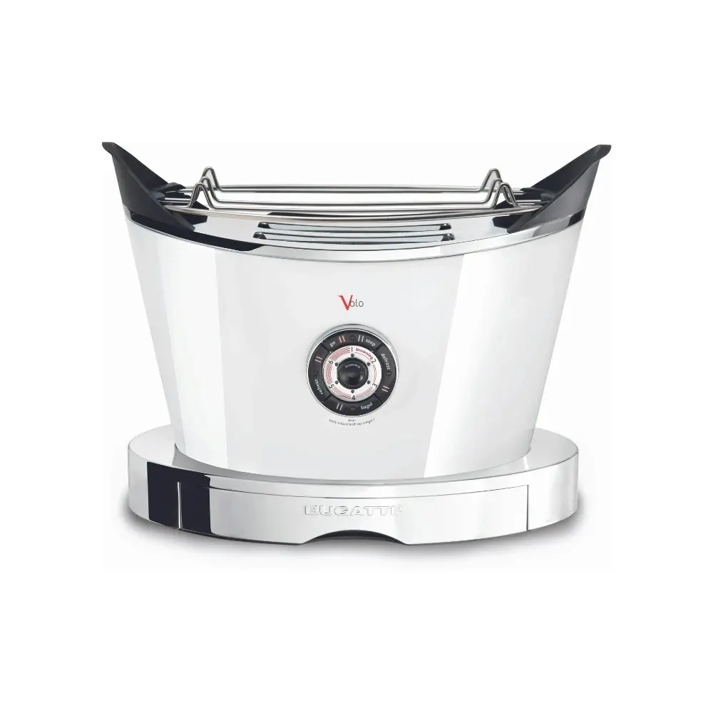 Bugatti Volo 2 Slice Toaster - White