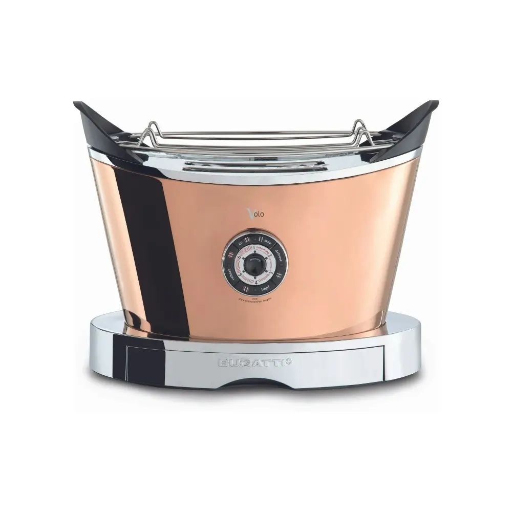 Bugatti Volo 2 Slice Toaster - Rose Gold