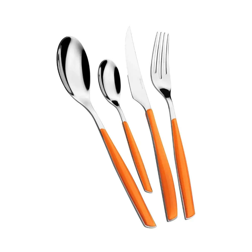 Bugatti Glamour 24 Piece Cutlery Set - Orange