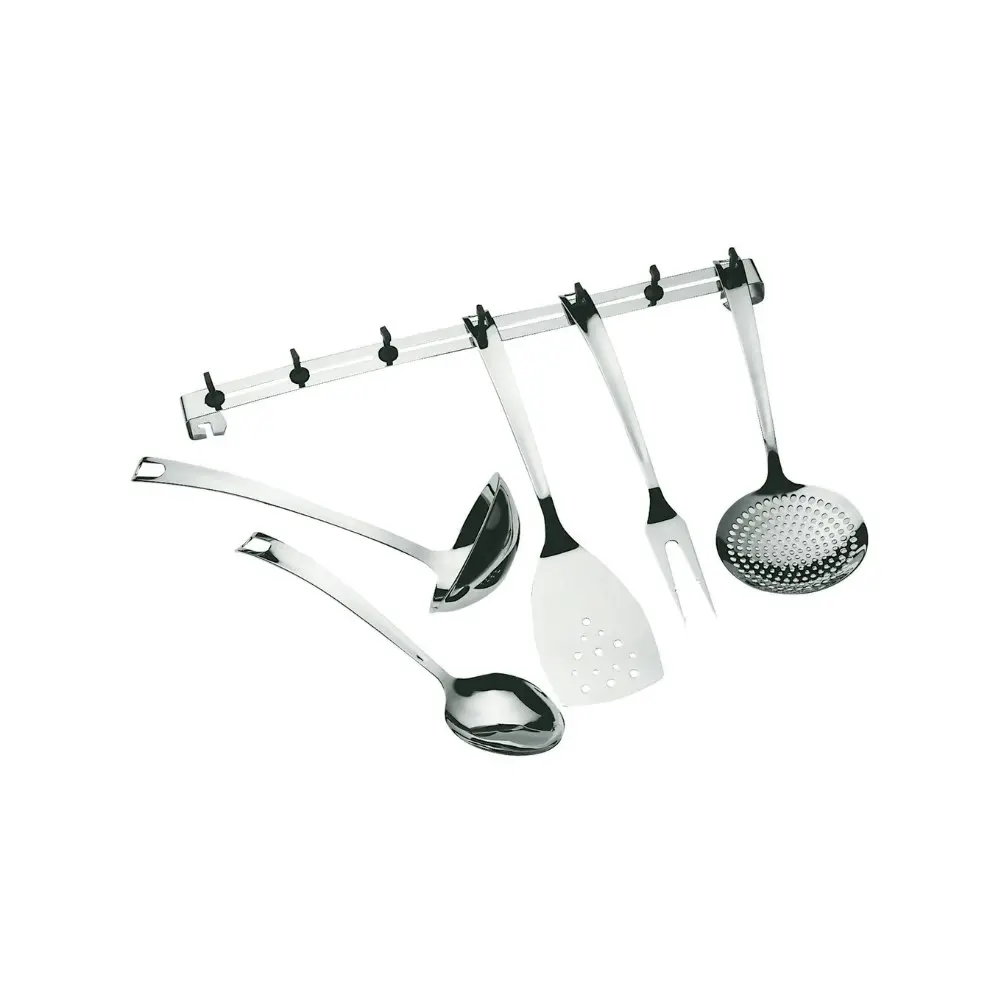 Bugatti Settimocielo 5 Piece Utensil Set with Rack Base