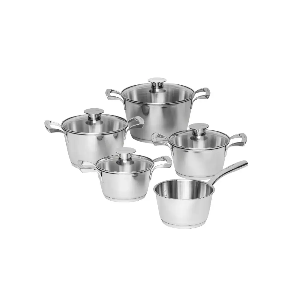 Bugatti Stainless Steel 9 Piece Cookware Set