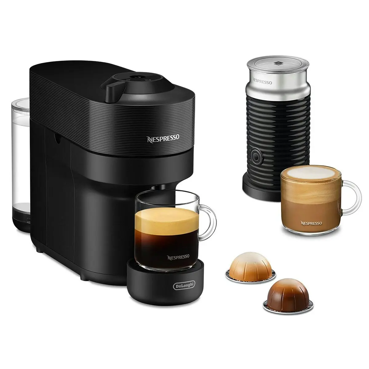 De'Longhi Nespresso Vertuo Pop Bundle Black