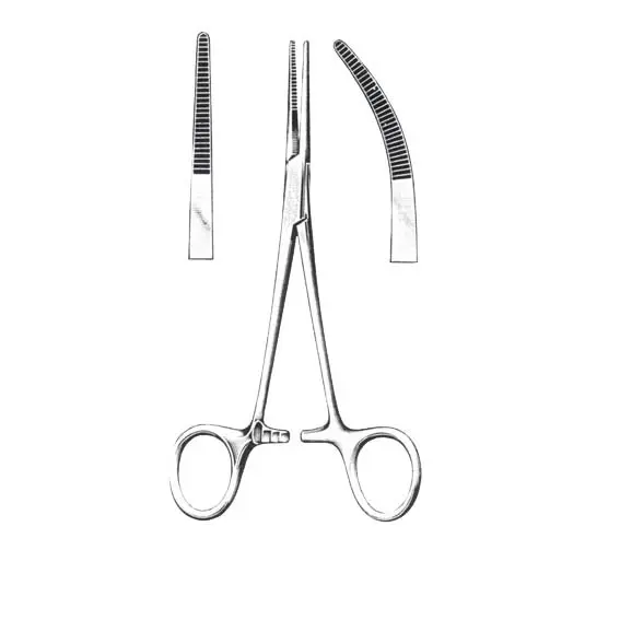 Livingstone Kelly Haemostatic Artery Forceps 14cm 35 Grams Curved Stainless Steel