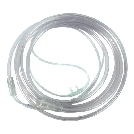 Livingstone Twin Nasal Oxygen Cannula Soft Tip Infant 2m Oxygen Tube White