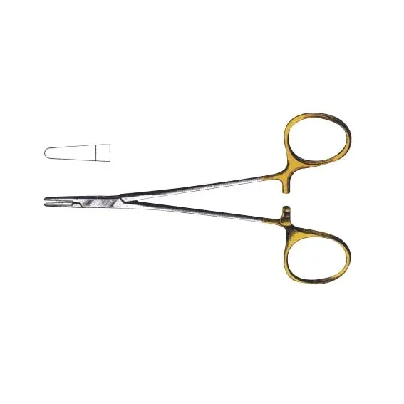 Livingstone Webster Needle Holder 13cm Stainless Steel with Tungsten Carbide