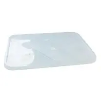 Livingstone Take-Away Rectangular Container Lid Clear Plastic 50 Pack x10