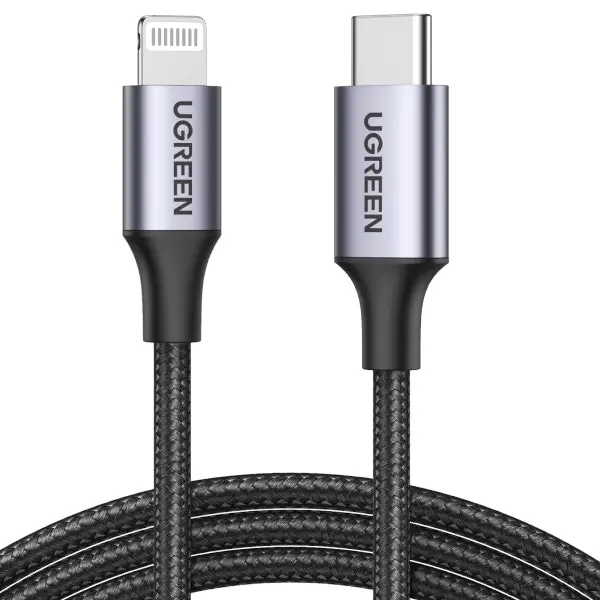 UGREEN 60759 USB-C to iPhone 8-pin Fast-Charging Cable 1M