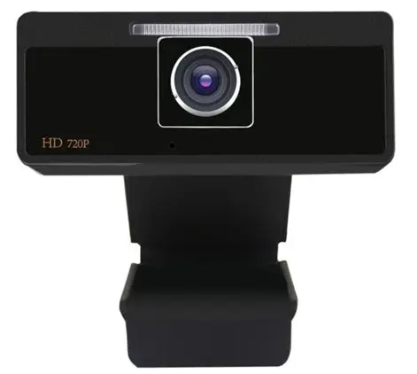 High Quality Full Hd 720p Usb2.0 Webcam Black