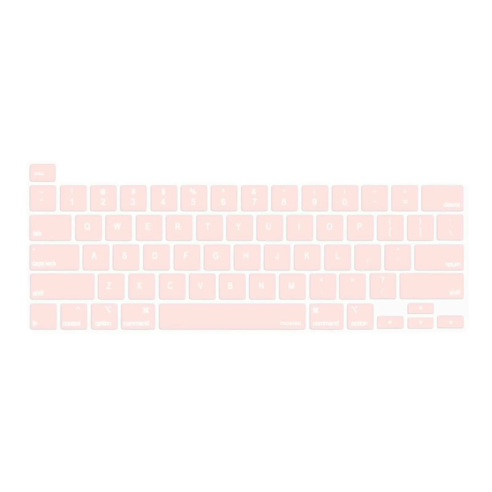 Keyboard Cover Skin For MacBook Pro 13 Pro 16 A2338 A2289 A2251 A2141 M1 M2 2020 to 2023 Pink