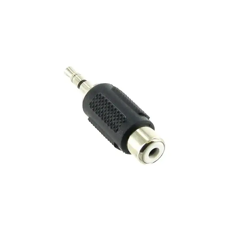 3.5mm Male stereo plug to Rca Female jack Audio Connector adaptor Joiner