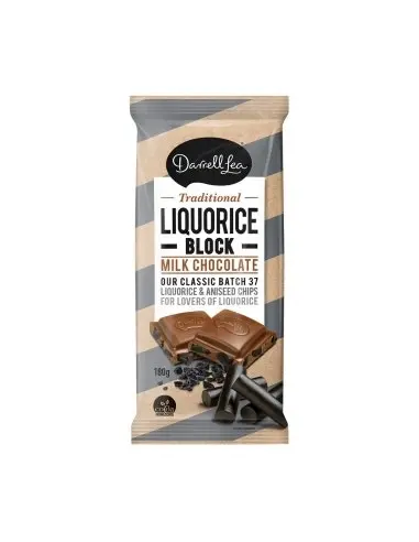 Darrell Lea Liquorice Block 180g x 17