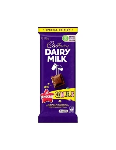 Cadbury Pascall Clinkers Block 170g x 15