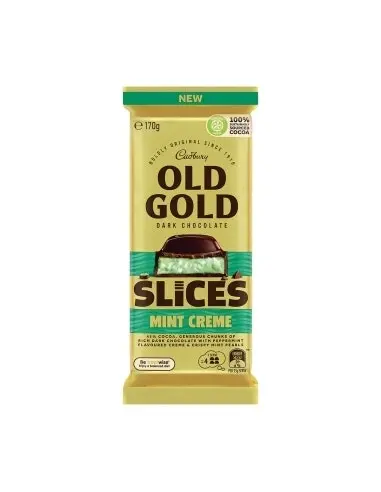 Cadbury Old Gold Slices Mint Creme 170g x 16