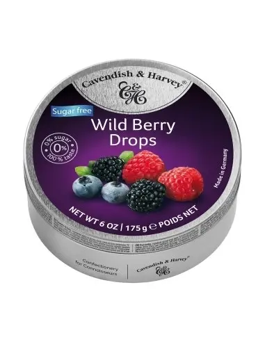 Cavendish & Harvey Wild Berry Drops 175g x 10