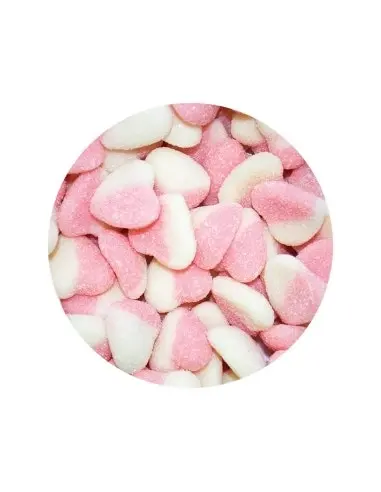 Lolliland Sour Heart Pink Blue White 200 Pieces 1kg x 1