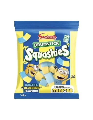 Swizzels Drumstick Squashies Minions 140g x 10