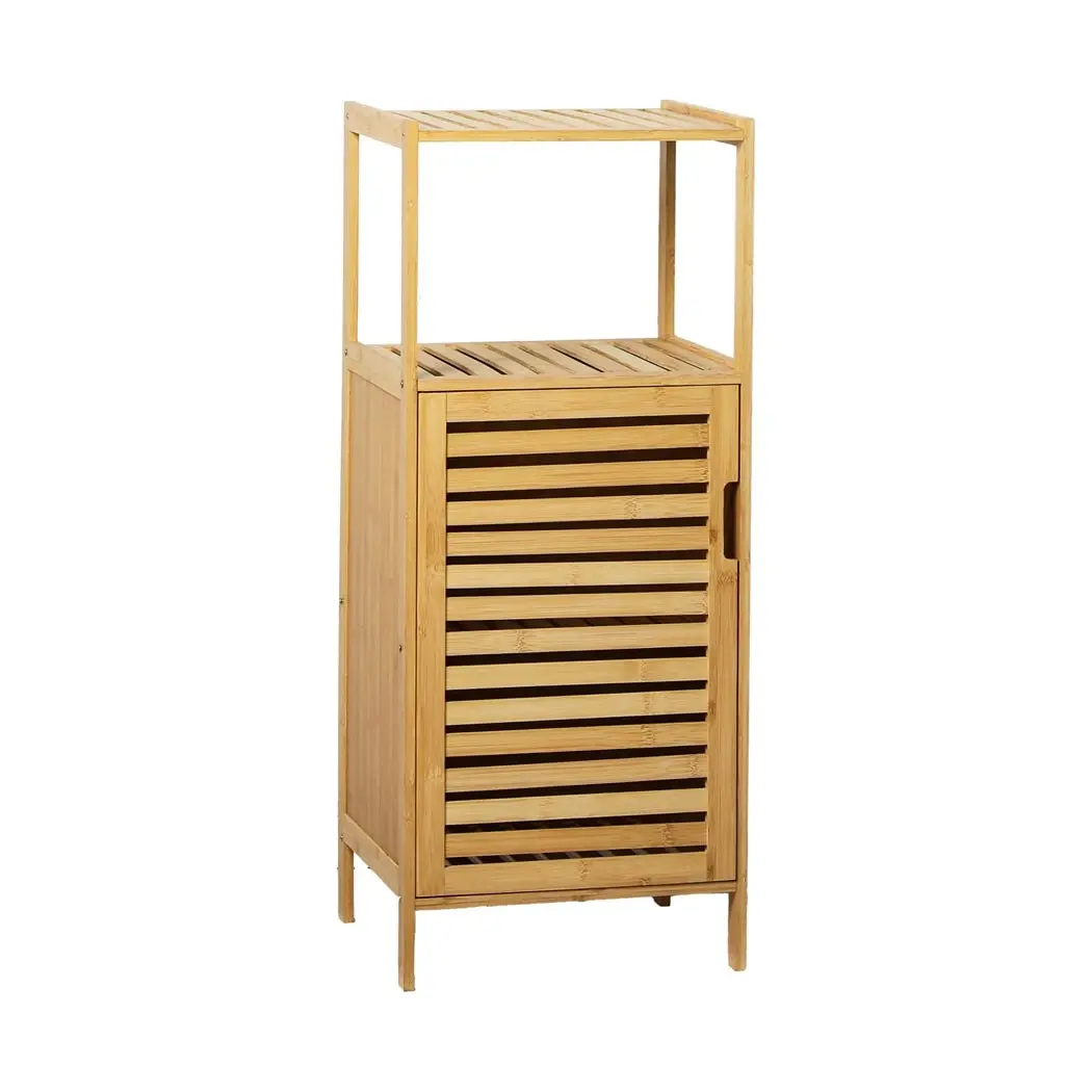 Levede Bamboo Shoe Storage Cabinet Laundry Organizer Cupboard Freestanding