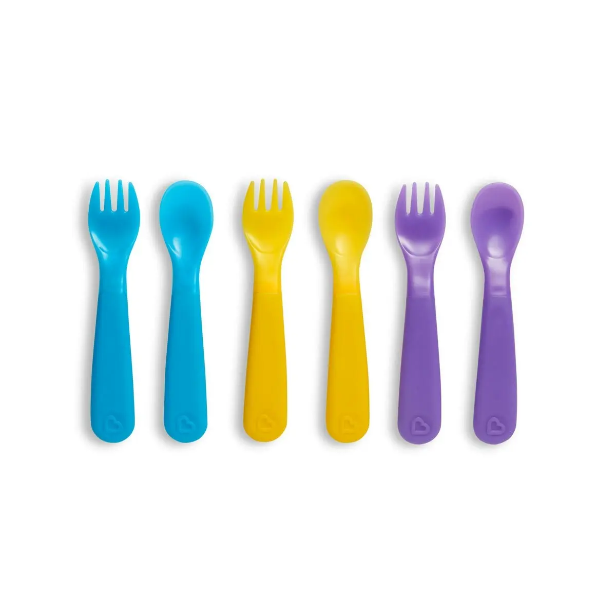 Munchkin Color Reveal Color Changing Toddler Utensils - 6pk