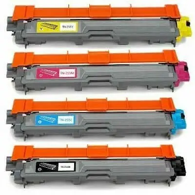 4 x TN251 TN255 Toner for Brother HL3150CDN HL3170CDW MFC9330CDW MFC9335CDW