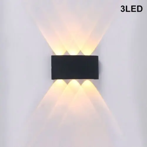 LED Wall Light Waterproof Indoor Outdoor Stair Corridor Lamp Exterior Lights