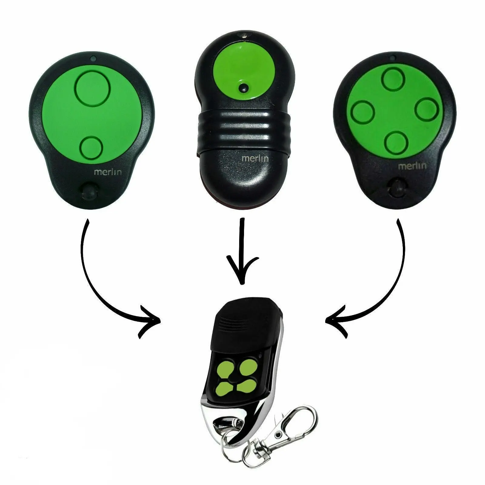 Tavice Merlin M842/M832/ M844 Compatible Garage Door Remote Control Prolift 230T/430R