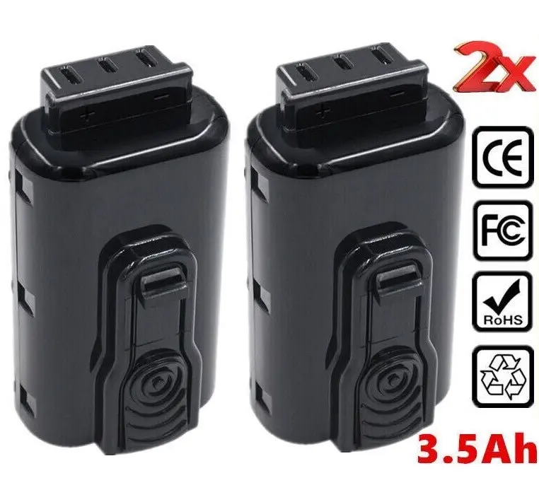 2 Pack Battery for Paslode 7.4V 3.5Ah B20543A IM250A 902600 902654 Cordless Nailer Tool