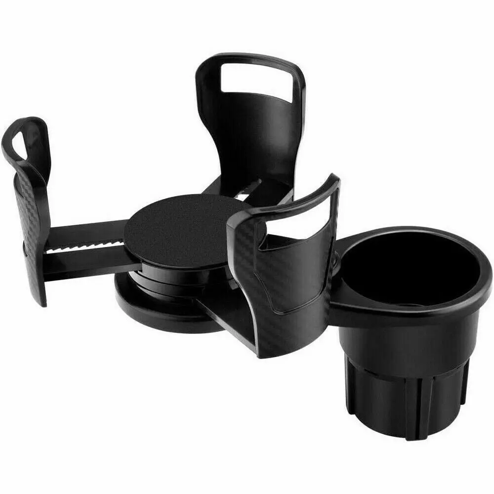 Adjustable 2in1 Car Seat Cup Holder Bottle Drink Coffee Storage Water Bottle