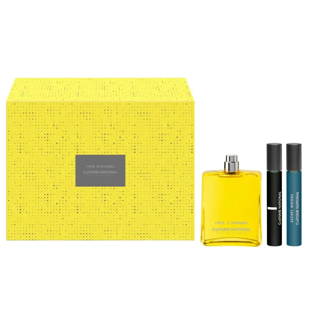 Costume National Free d' Homme EDP 100ml 3 Piece Gift Set