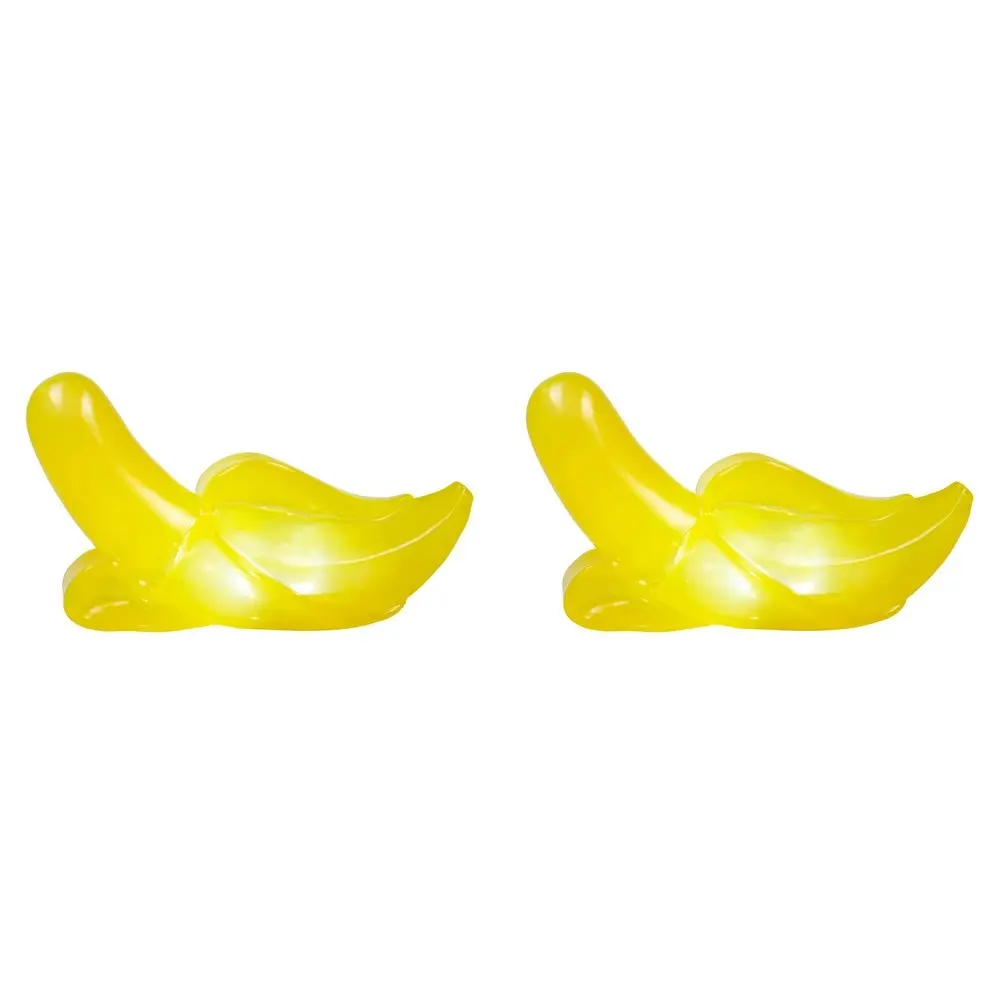 2PK Fizz Creations No Bad Days Banana Night Light Table Room Home Decor 23cm YLW