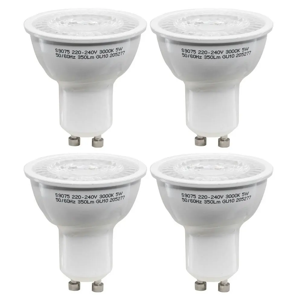 4PK Energizer LED GU10 5W/350LM Warm White Downlight Spot Lightbulb Bulb 50W