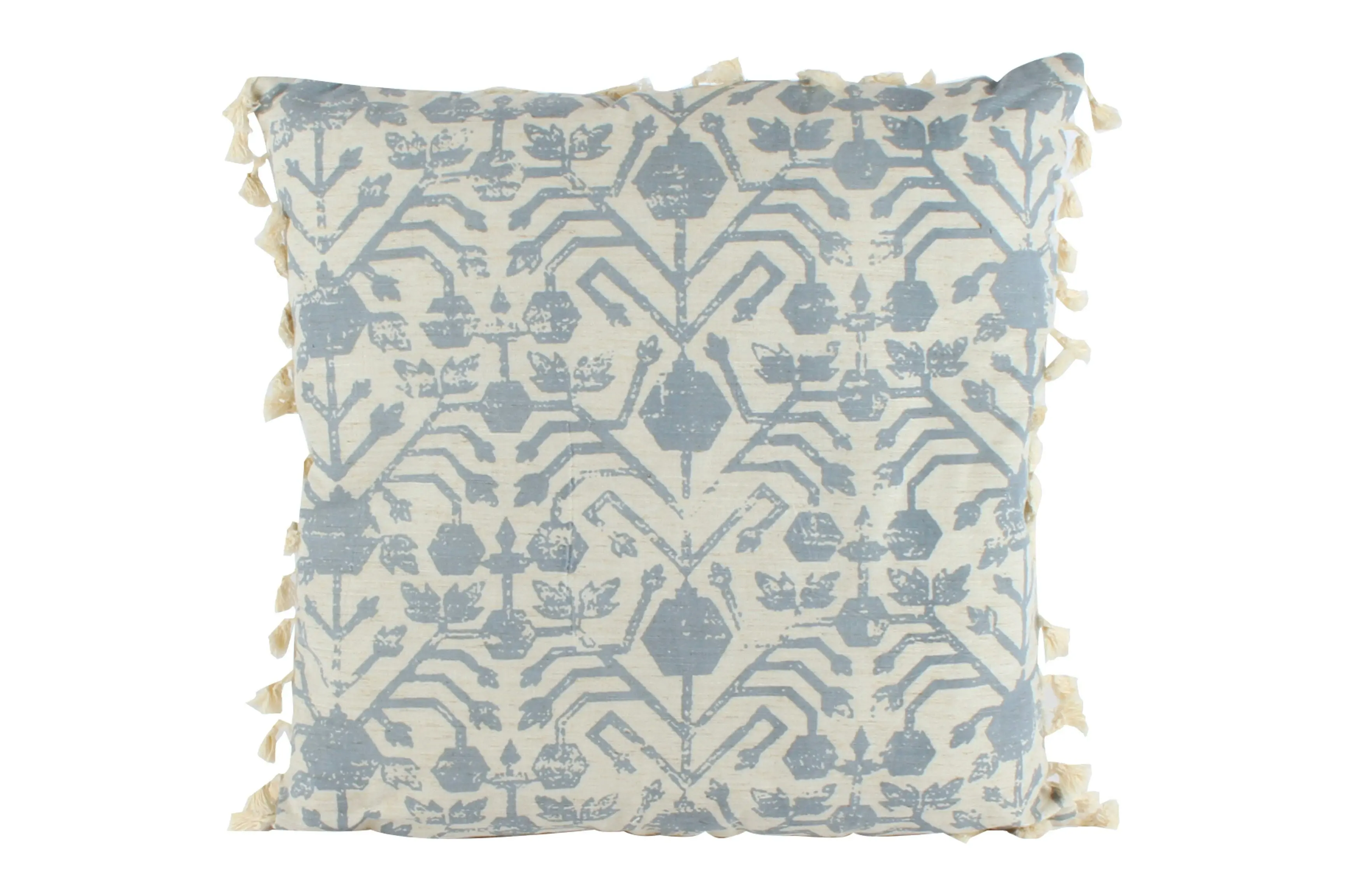 Cream Printed Cushion 50X50cm