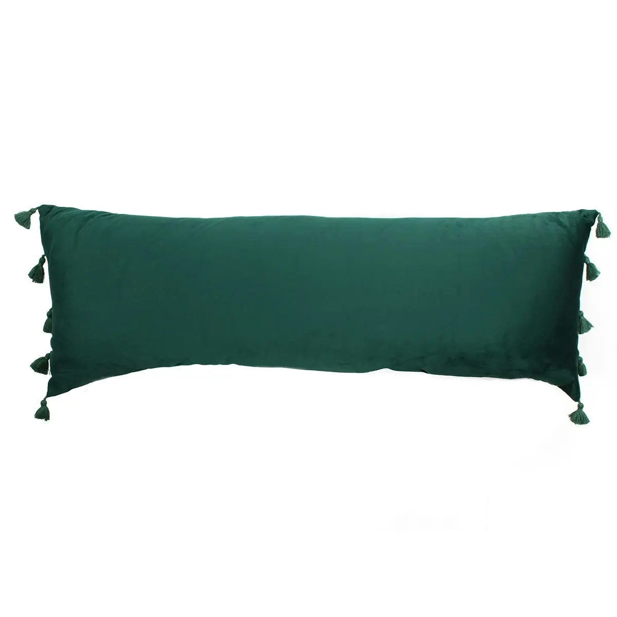 Emerald Velvet Long Cushion