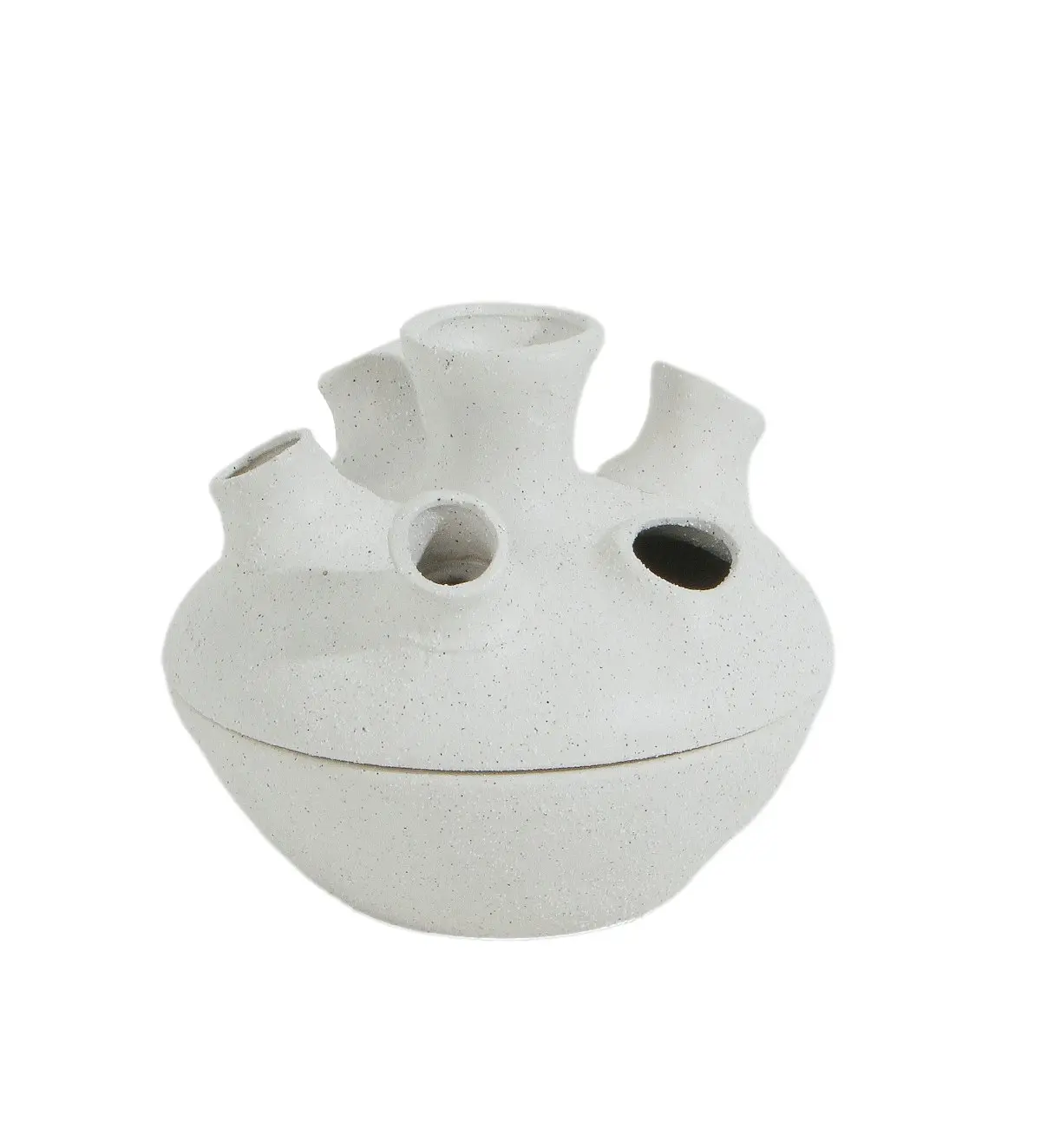 Adonia 6 Stem Vase White