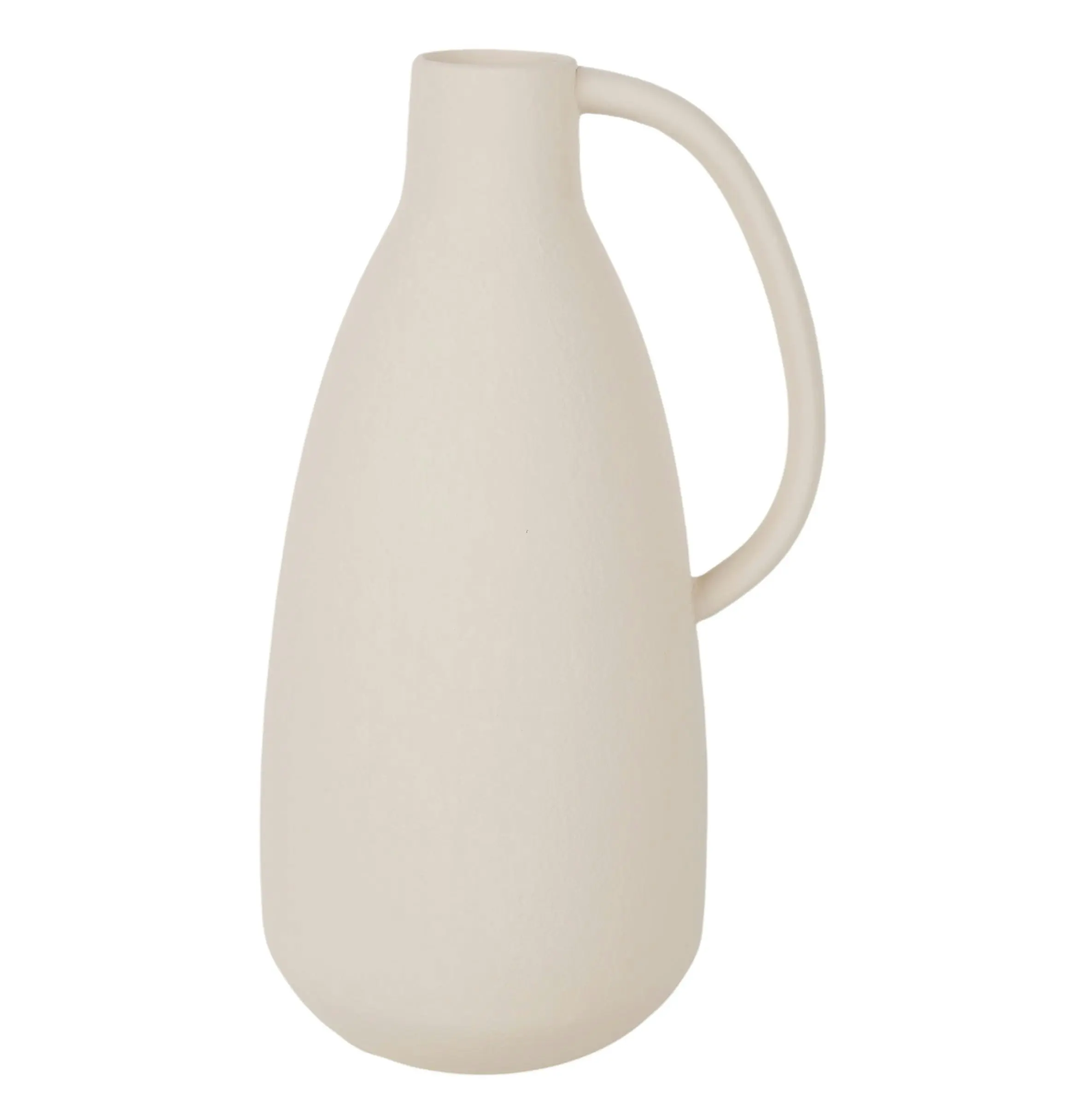 Paola Ceramic Vase Cream 36 x 20 x 16.5cm