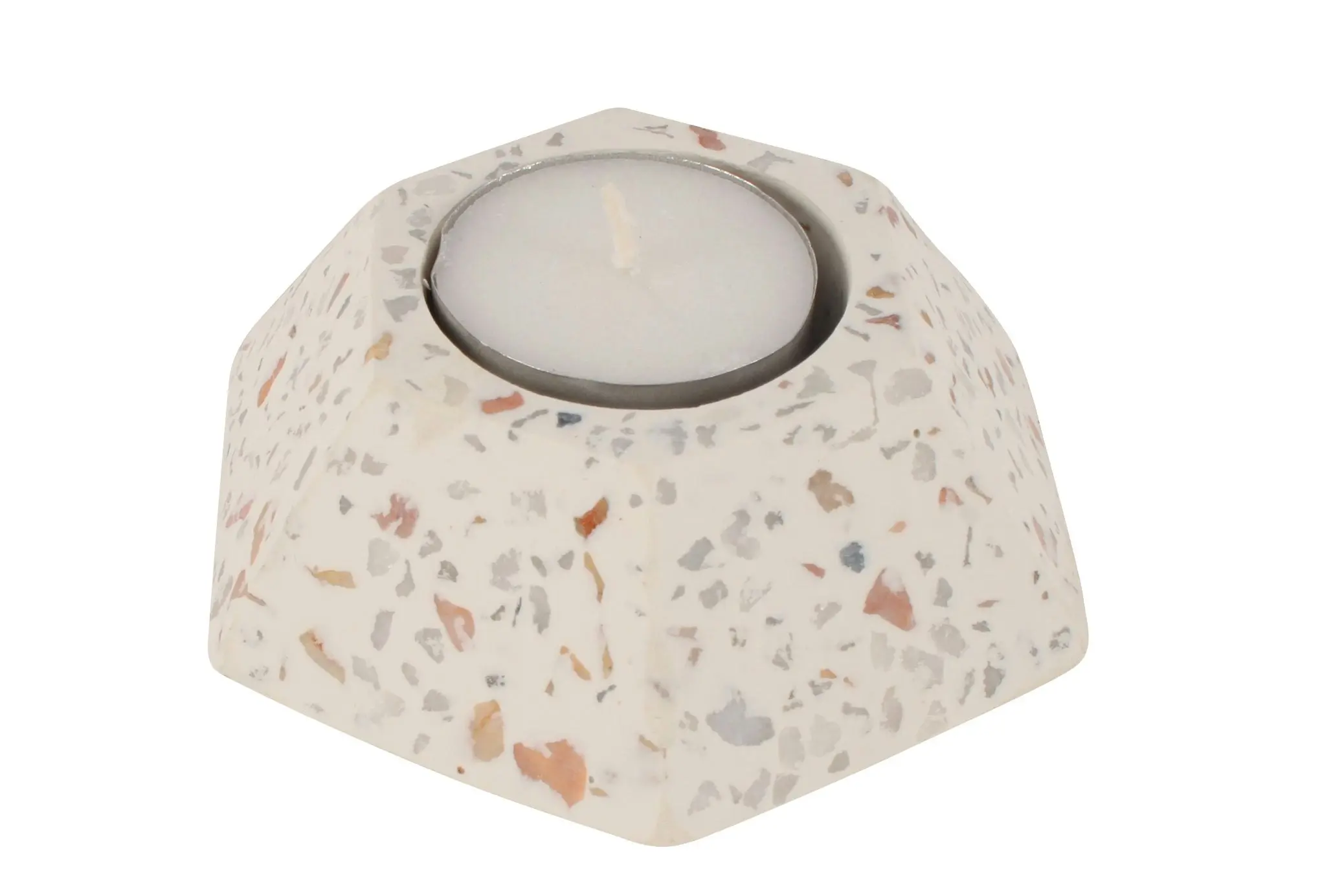 Terrazzo Candle Holder 10cm