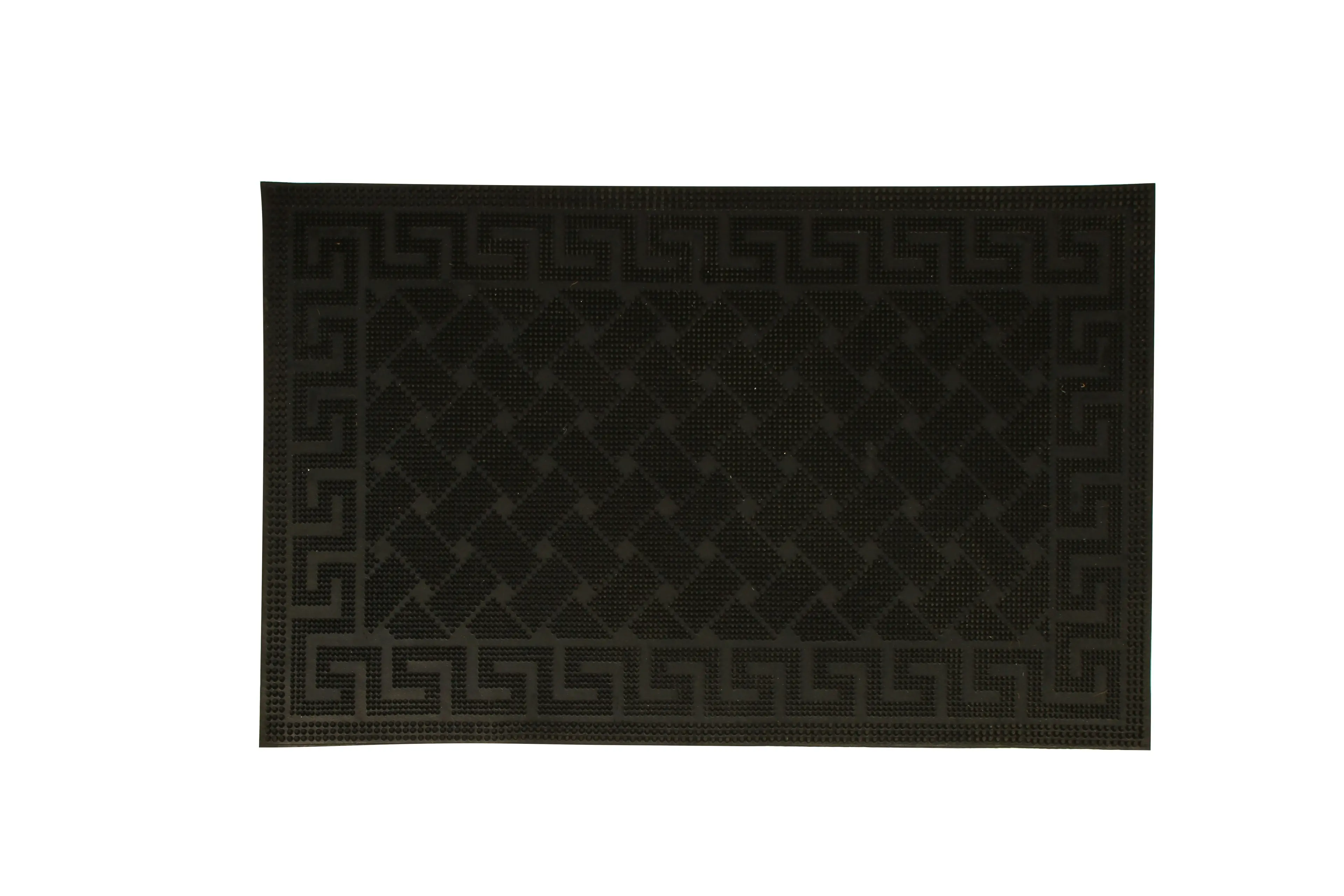 Rubber Pin Mat 75 x 45cm Black