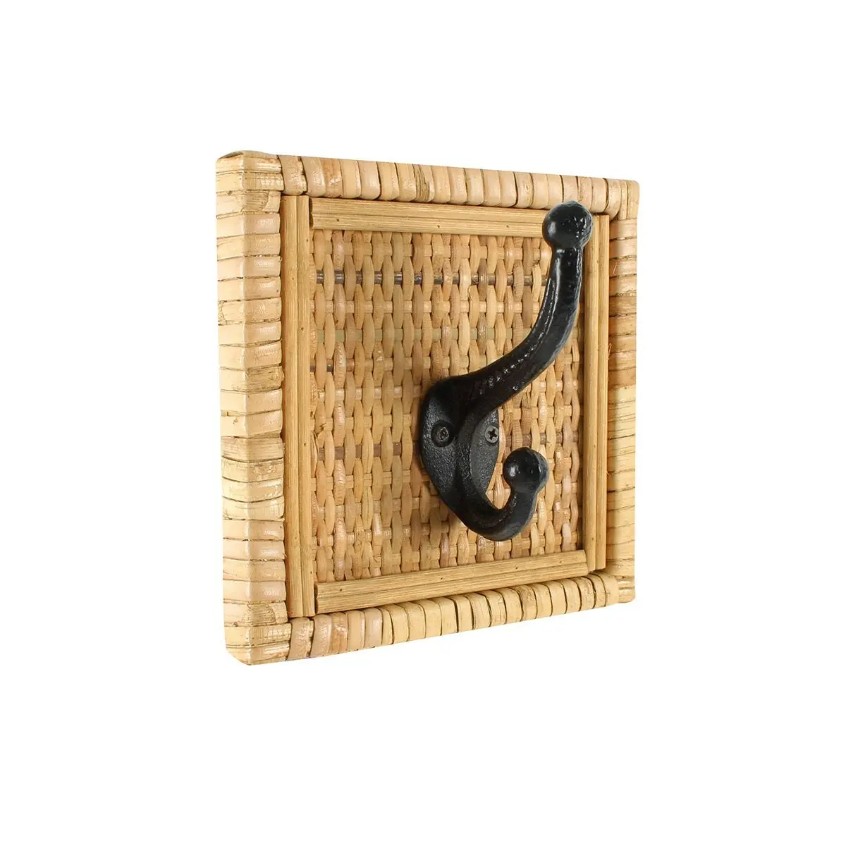 Idoia Rattan 1 Hook Wall Mount