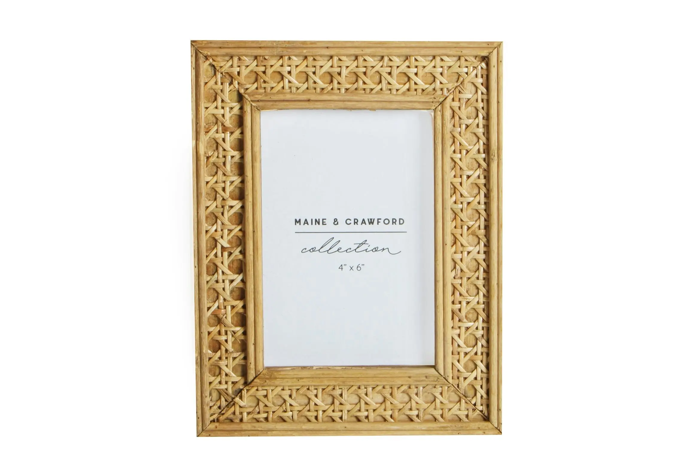 Ierne Natural Rattan Picture Frame 23 x 18 x 3cm