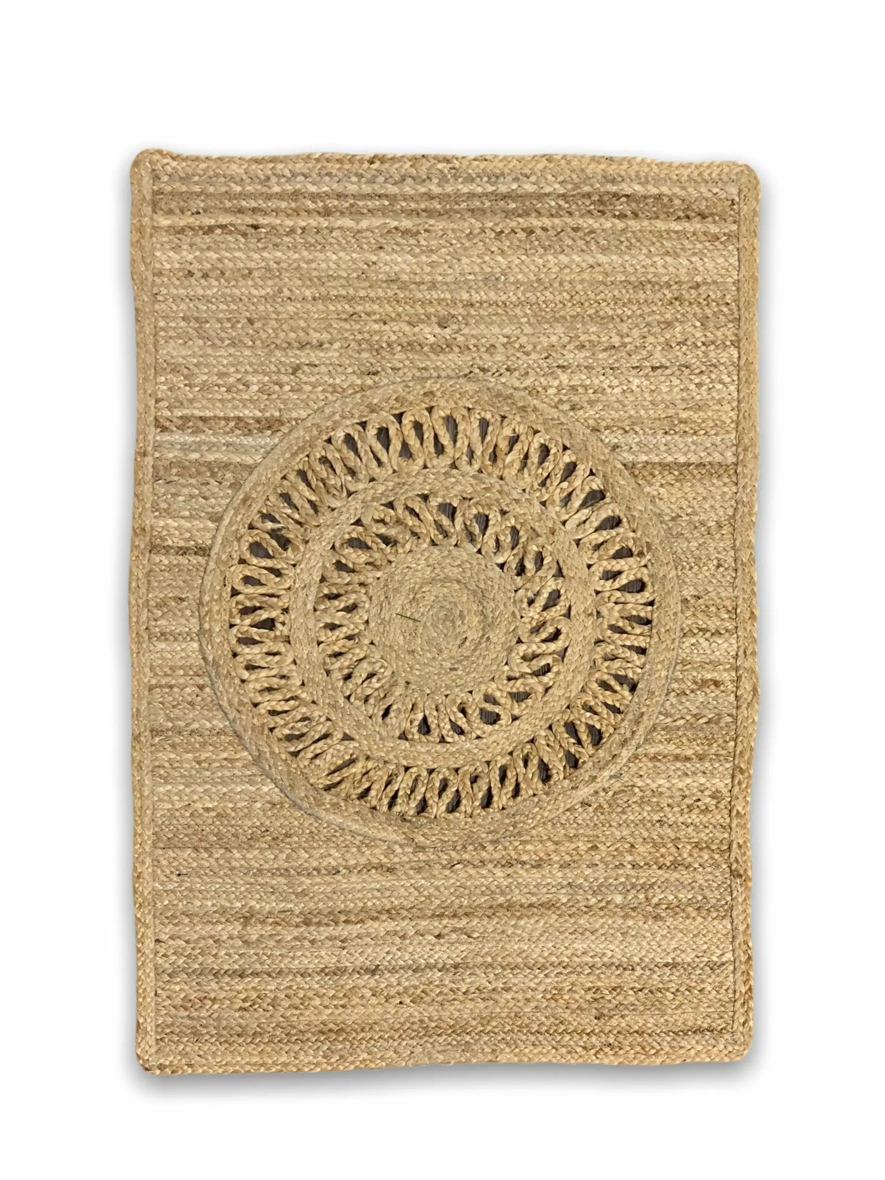 Jasi Jute Braided Rug 90 x 60cm