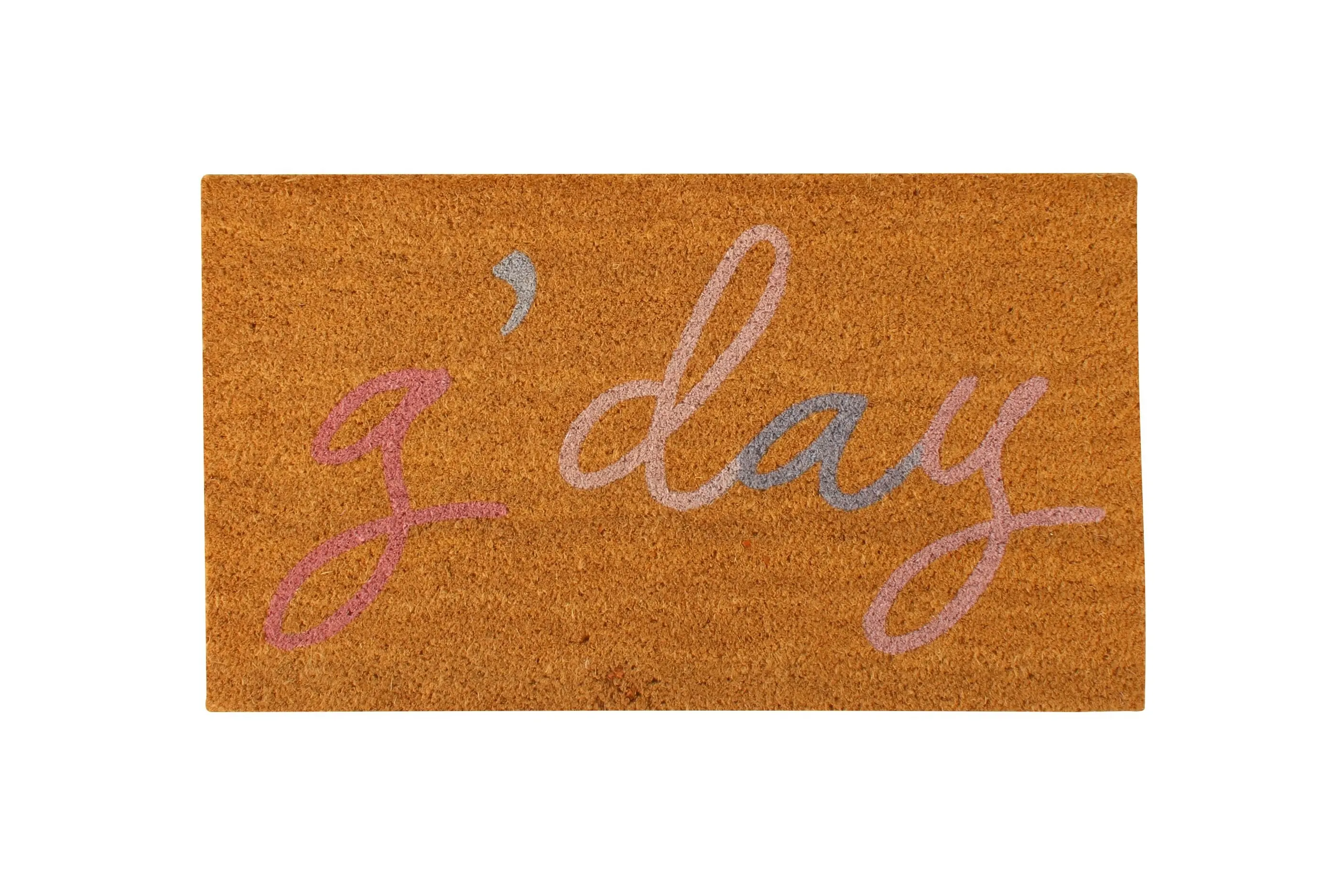 Pastel G Day Coir Premium Coir Doormat 15Mm 70 x 40 cm