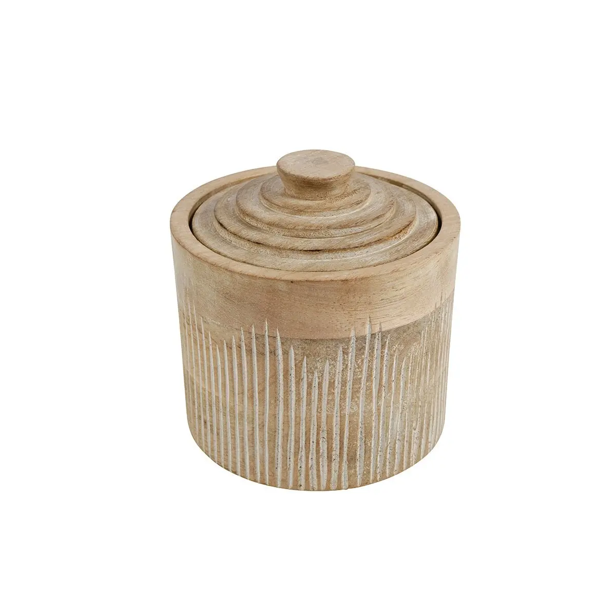 Cyrus Mango Wood Canister