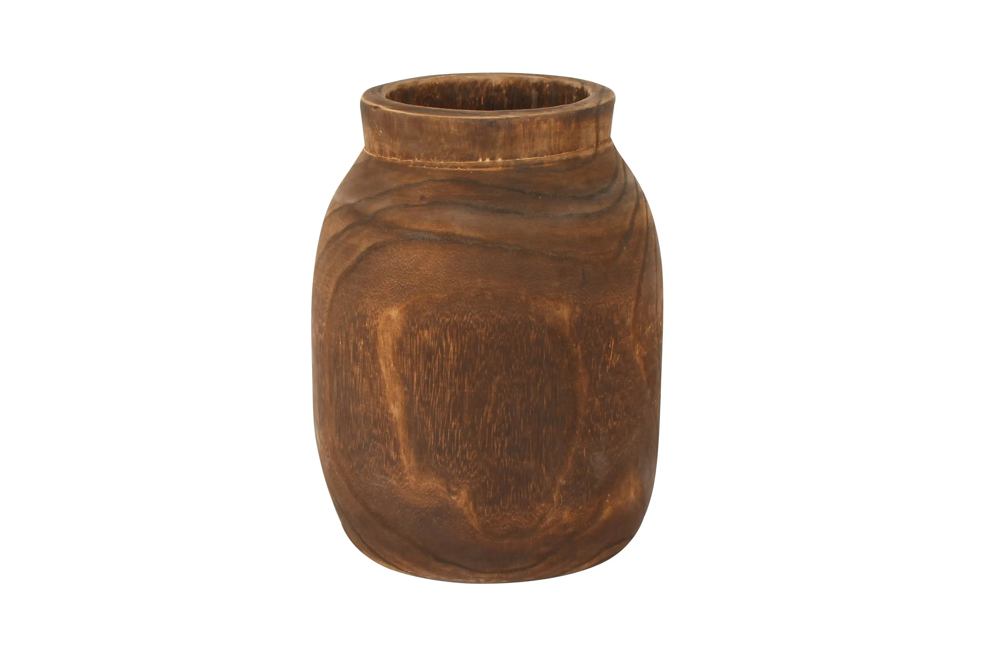 Ulla Wood Vase 25 x 14cm