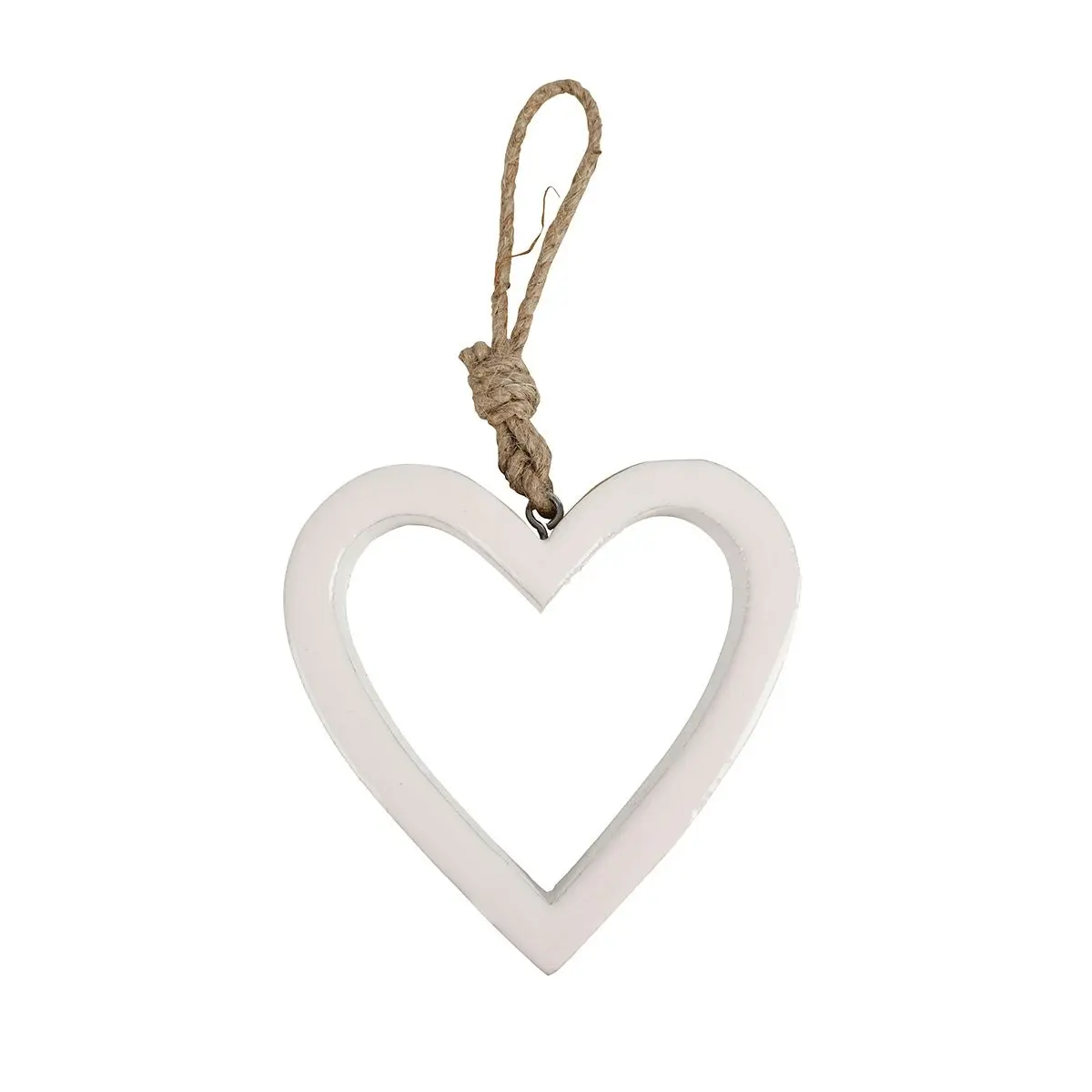 Kenzie Heart Mango Wood Ornament 12 x 12 x 1.5cm